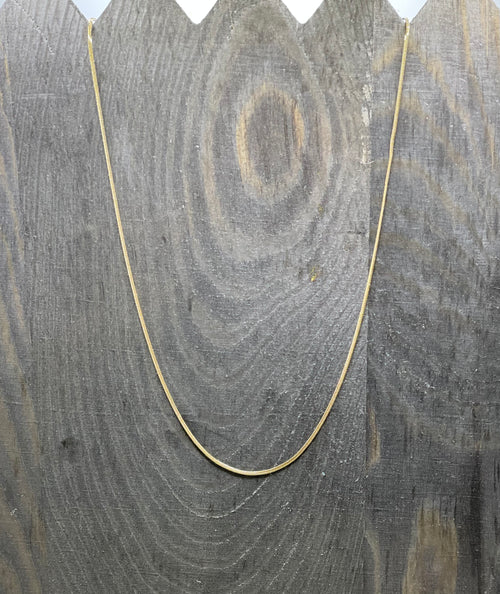 Dainty Snake Chain-Gold